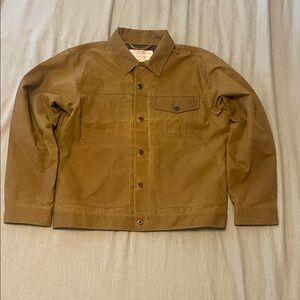 Filson Tin Cloth Short Lined Cruiser Jacket NWOT